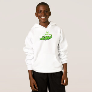 Camiseta Crocodilo Alegre e Divertido Sorriso - Macio mas P