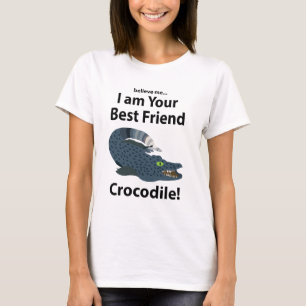 Camiseta Crocodilo Alligator Funny Crocodilo