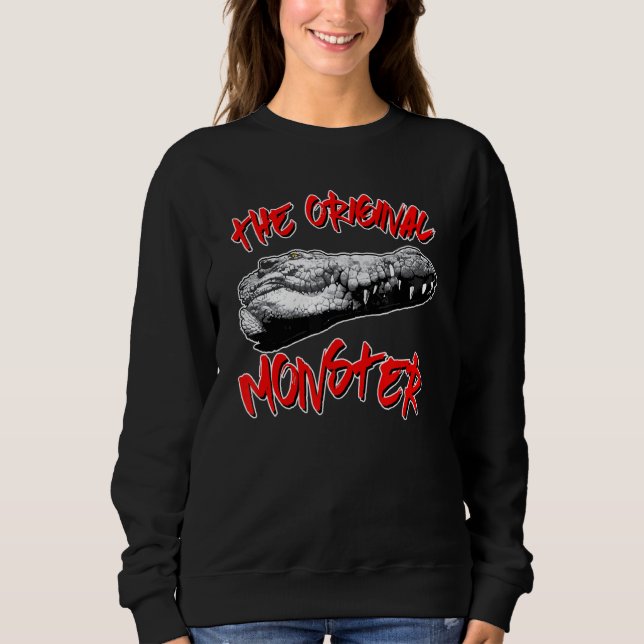 Camiseta Crocodilo Alligator O Monstro Original (Frente)