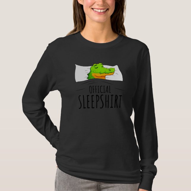 Camiseta Crocodilo Alligator Oculto (Frente)