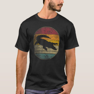 Camiseta Crocodilo Alligator Sun Retro Vintage 70s