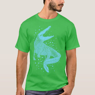 Camiseta Crocodilo Azul