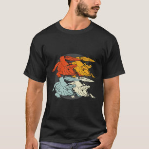 Camiseta Crocodilo de Alligador de pop Art