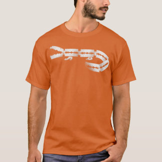 Camiseta crocodilo de barbear