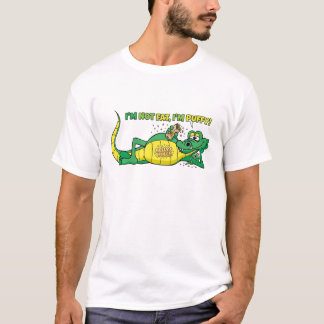 Camiseta Crocodilo de desenho animado engraçado