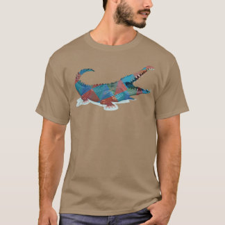 Camiseta Crocodilo do Detentor do Zoo Africano Predator