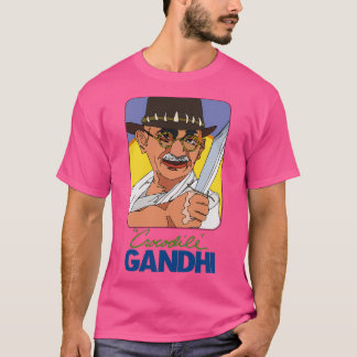 Camiseta Crocodilo Gandhi