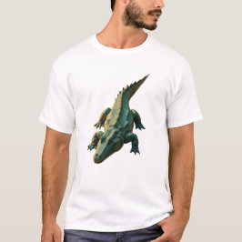 Camiseta Crocodilo Geométrico
