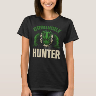 Camiseta Crocodilo Hunter Wildlife Lizard Alligator Reptile