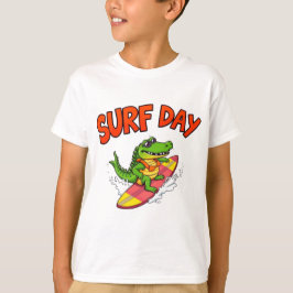 Camiseta Crocodilo legal - Arte de Praia de Verão Divertida