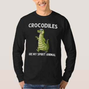 Camiseta Crocodilo Legal Para Homens Mulheres Jacaré Zookee