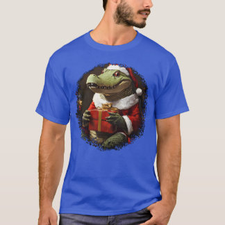 Camiseta Crocodilo Natal engraçado