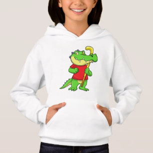 Camiseta Crocodilo no hóquei em campo com Stick