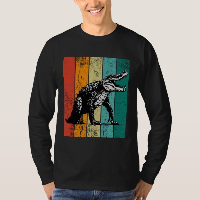 Camiseta Crocodilo Retro (Frente)