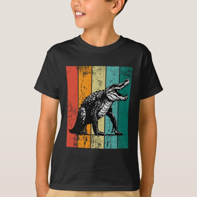 Camiseta Crocodilo Retro (Frente)