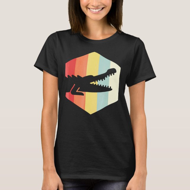 Camiseta Crocodilo Retro (Frente)