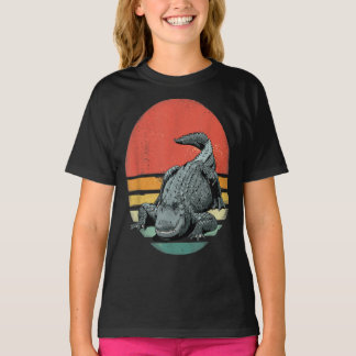 Camiseta Crocodilo Retro da Vintagem do Alligador | Present