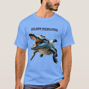 Camiseta Crocodilo submarino de água salgada com URM de boc