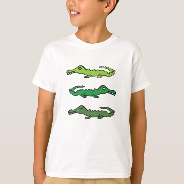 Camiseta Crocodilos e Jacarés (Frente)