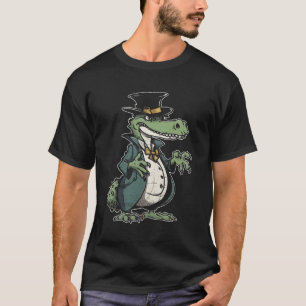 Camiseta Crocodilos naturais de animais selvagens de jacaré