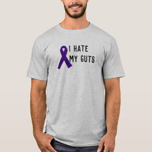 Camiseta Crohn/colite eu deio minha entranhas