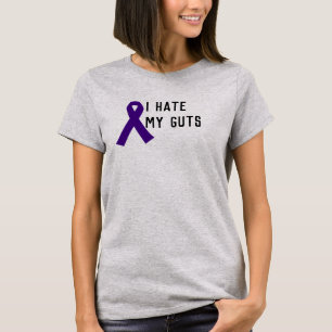 Camiseta Crohn/colite eu deio minha entranhas