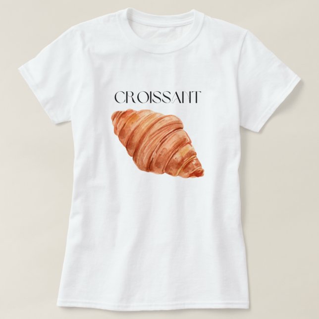 Camiseta Croissant (Frente do Design)