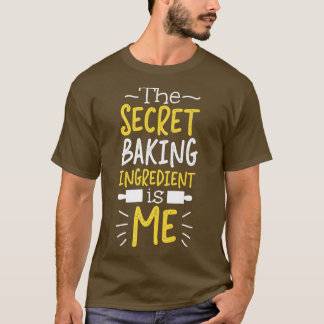 Camiseta Croissant De Banho assar O Ingrediente De Baking S