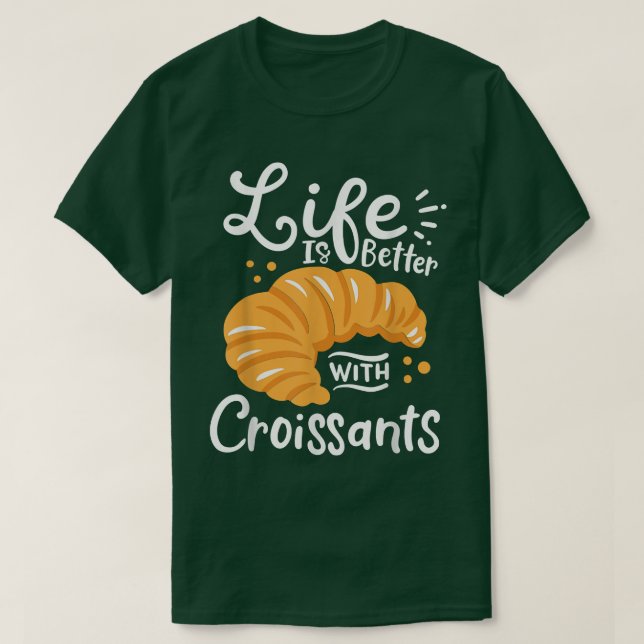 Camiseta Croissant French Baking  (Frente do Design)