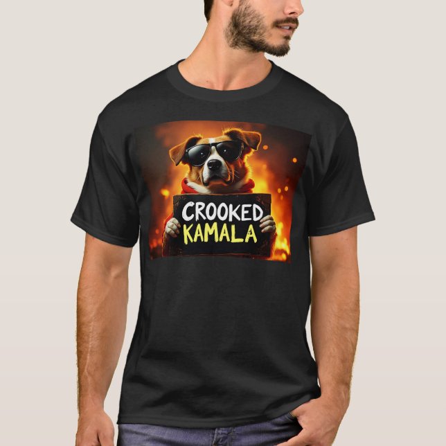 Camiseta Croked Kamala (Frente)