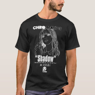 Camiseta Cromática - Logótipo da Banda-sombra Essencial