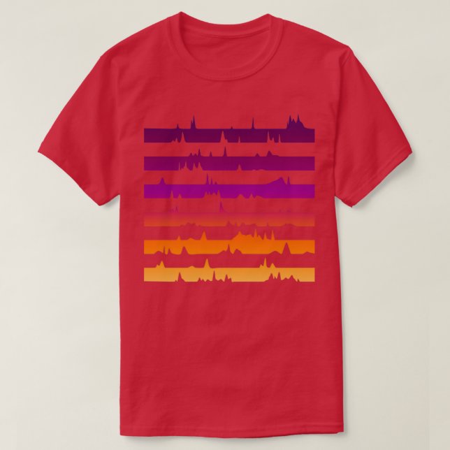 Camiseta Cromatografia por Sunset (Frente do Design)