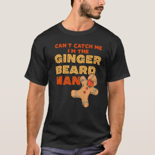 Camiseta Cromossomo de Hipster do Homem de Barba Ginger 4