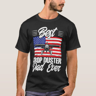 Camiseta Crop Duster American Flag Best Crop Duster Eve Pai