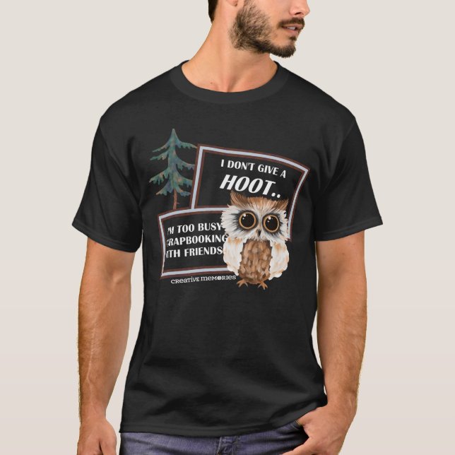 Camiseta Croptoberfest 2023 Não dê um Hoot (Frente)