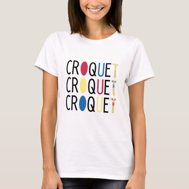 Camiseta Croquet Bonita (Frente)