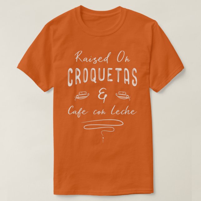 Camiseta croqueta lover product  (Frente do Design)