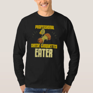Camiseta Croquetes de queijo Croquetes Comida Rápida Comida