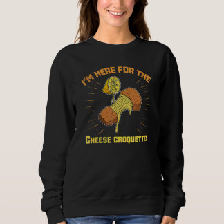 Camiseta Croquetes de queijo Croquetes Comida Rápida Receit