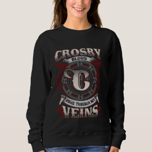 Camiseta Crosby Family Name, Corre Pelas Minhas Veias