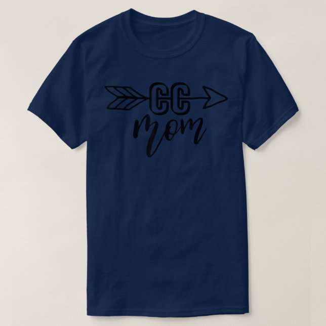 Camiseta Cross Country Mãe para Mulheres (Frente do Design)