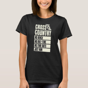 Camiseta Cross Country No Bench No Half Time No Timeouts Ju