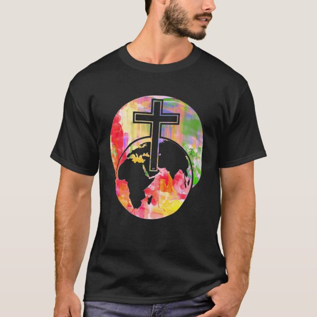 CAMISETA CROSS EASTER RESURRECTION OF JESUS CHRIST (Frente)