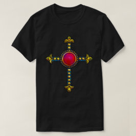 Camiseta Cross Vintage Red Gemstone