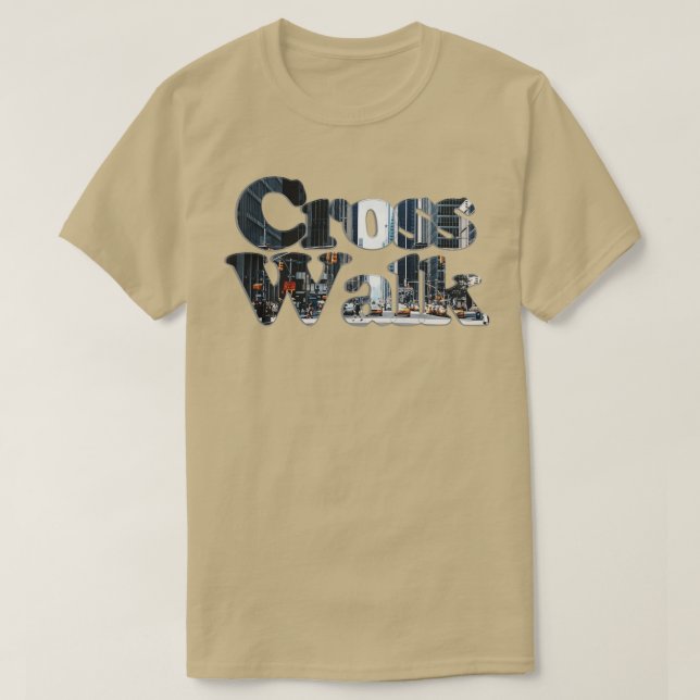 Camiseta Cross Walk (Frente do Design)