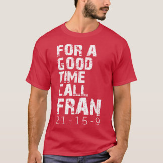 Camiseta CrossFit Chame Fran Grafck retrô