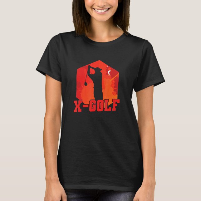 Camiseta Crossgolf durante o Traço (Frente)