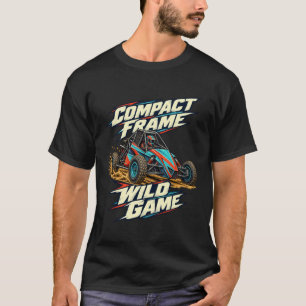 Camiseta Crosskart Quadro Compacto Jogo Selvagem