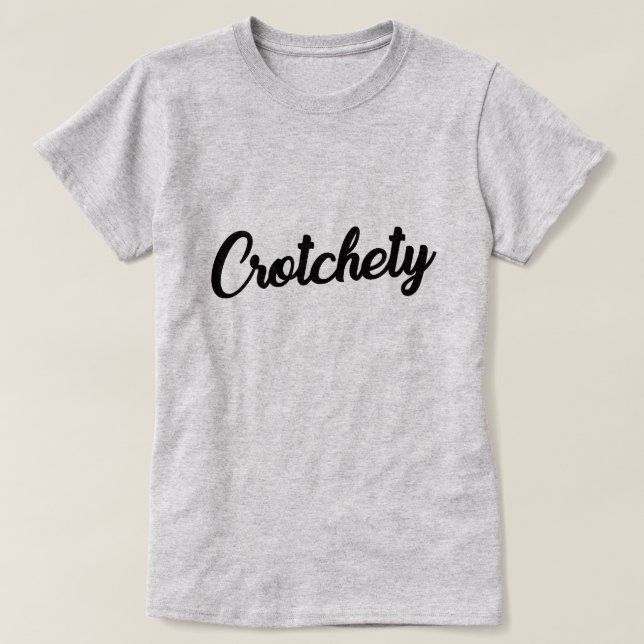 CAMISETA CROTCHETE (Frente do Design)