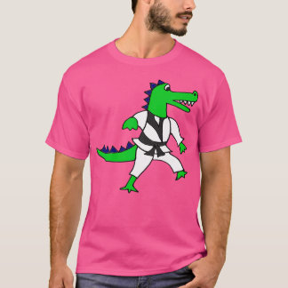 Camiseta Crote Alligator Fazendo Karate